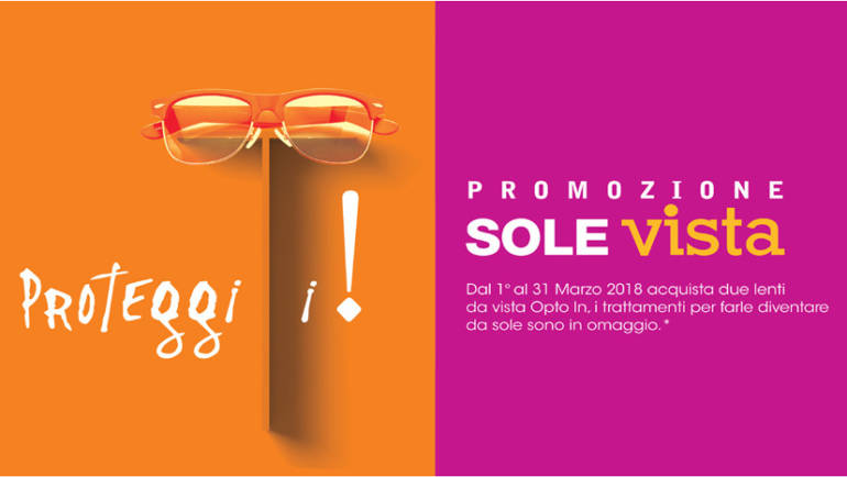 Promozione Sole Vista Marzo 2018